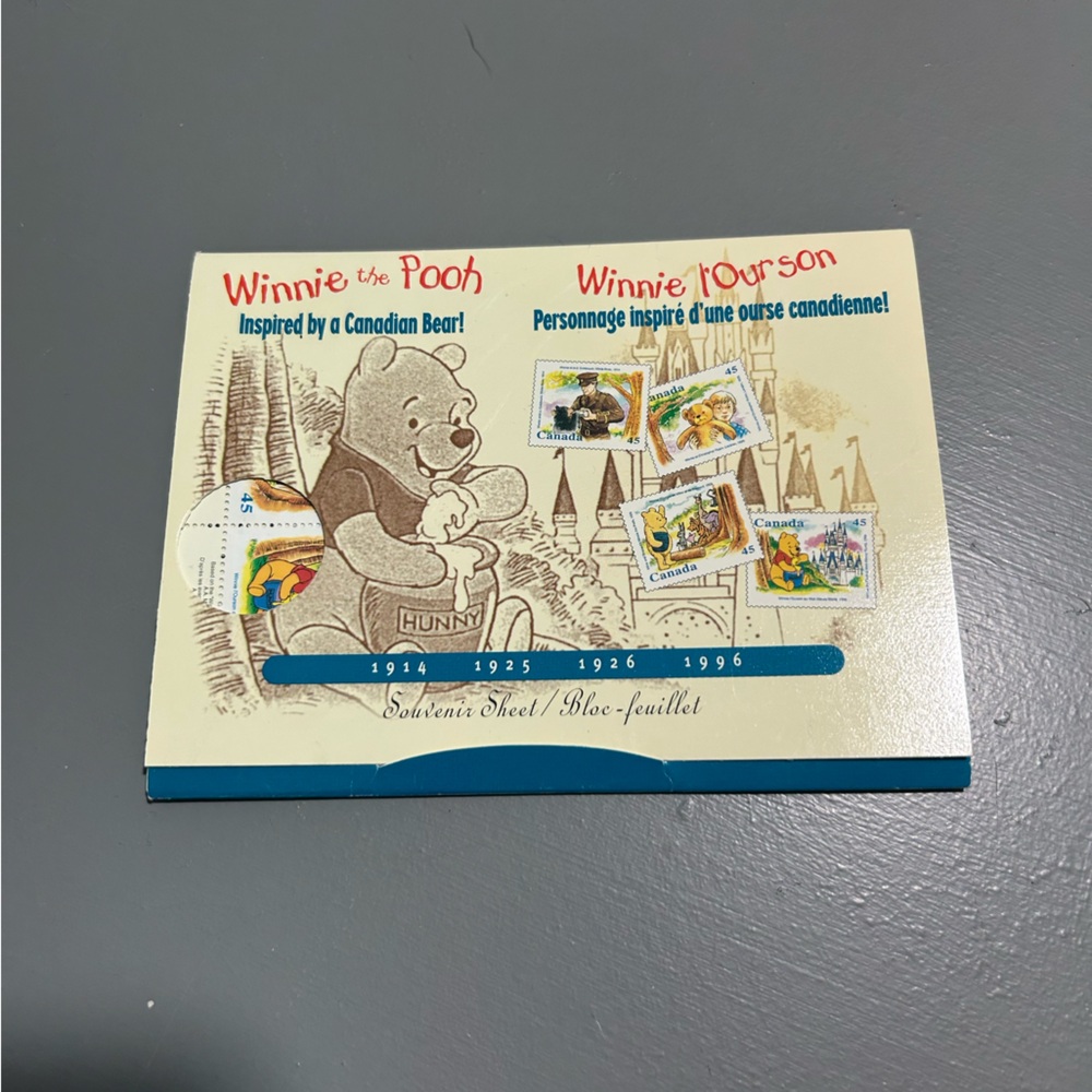 3/$20 Winnie the Pooh Stamp Collection